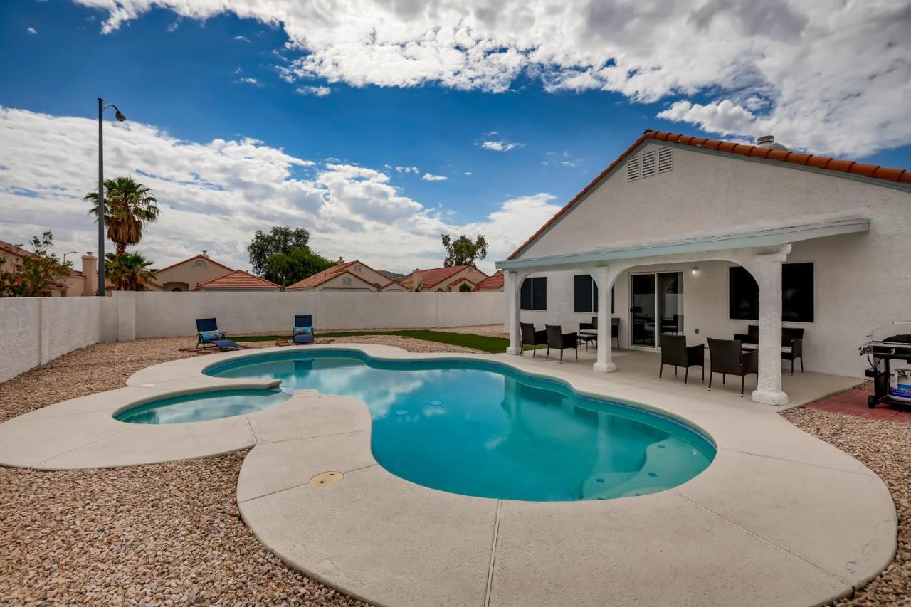 Luxurious House With A Pool, Spa, And Patio, Sleeps 6 Comfortably Las Vegas Esterno foto