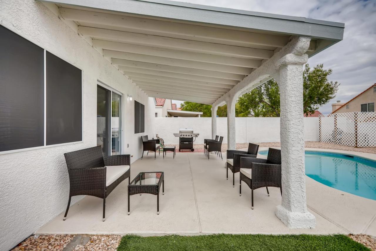 Luxurious House With A Pool, Spa, And Patio, Sleeps 6 Comfortably Las Vegas Esterno foto